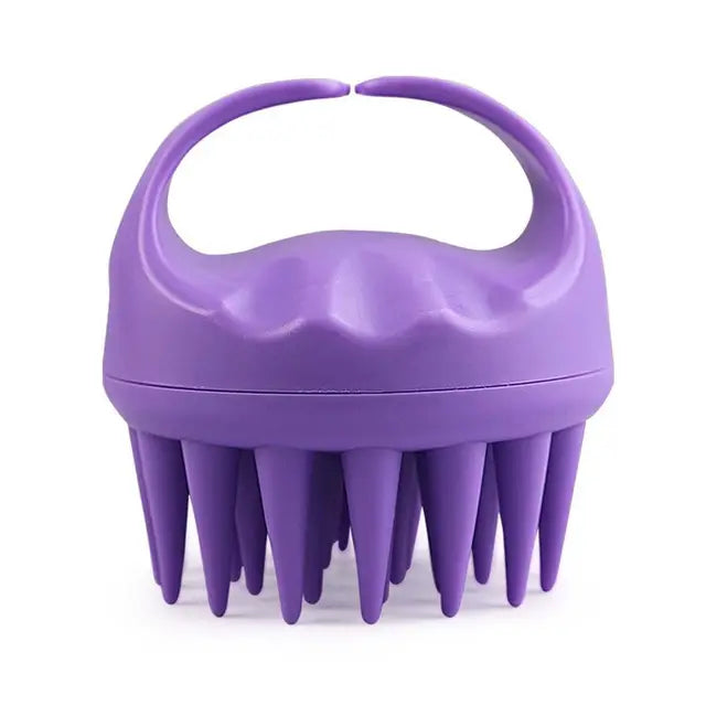 Portable Long Tooth Shampoo Brush Handheld Round Soft Scalp Massage Brush Bath Massage Brush Hair Shower Brush Comb Hair Care - Korvel