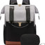 Large Capacity Contrast Color Travel Laptop Backpack
