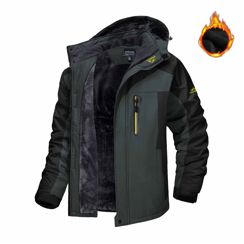 Premium Windproof Long Sleeve Puffer Jacket