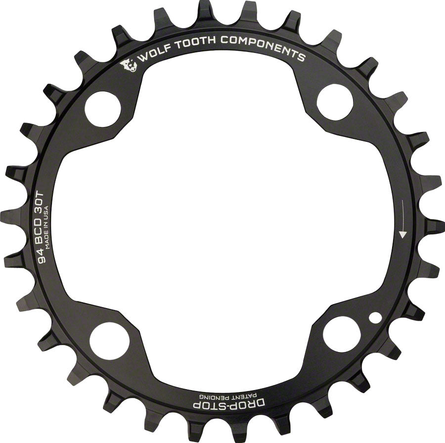 Chaîne Wolf Tooth 94 BCD - 30t Drop-Stop pour manivelles SRAM