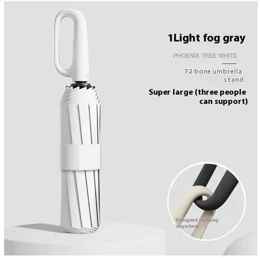 84 Bone Ring Buckle Umbrella - Korvel