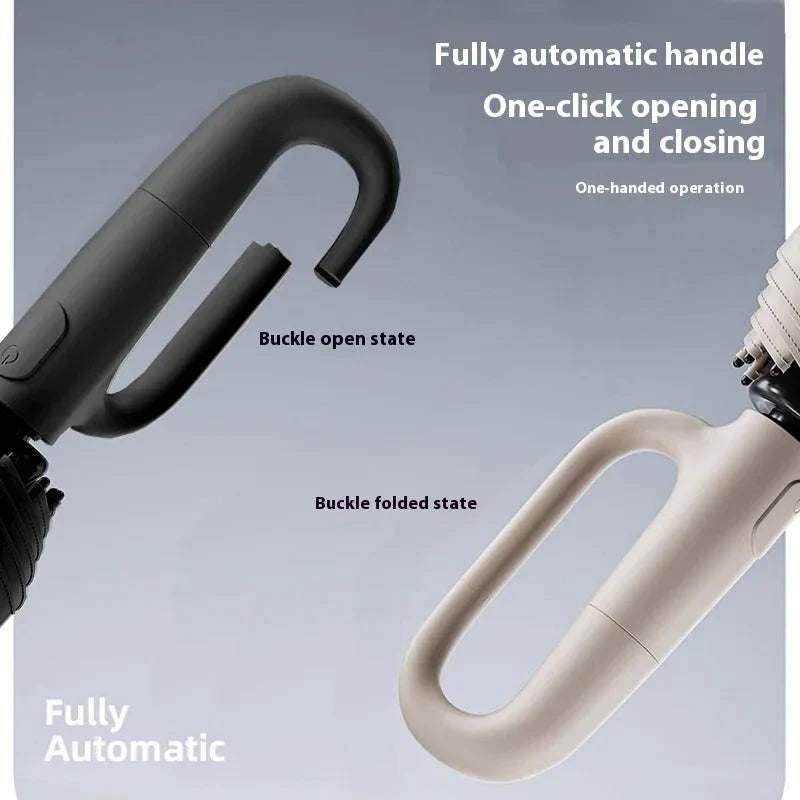 84 Bone Ring Buckle Umbrella - Korvel