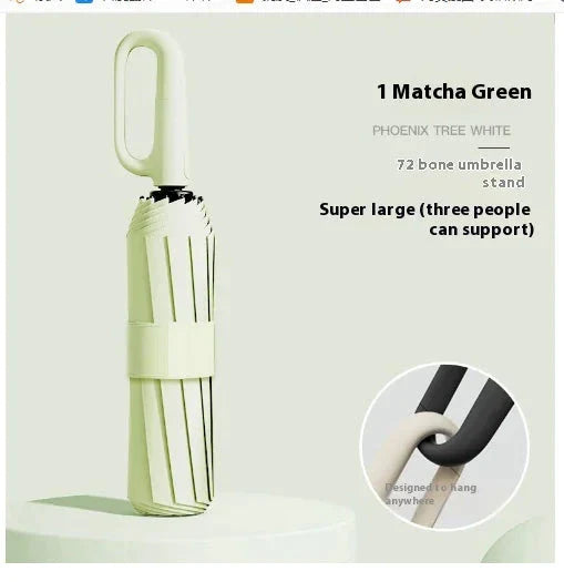 84 Bone Ring Buckle Umbrella - Korvel