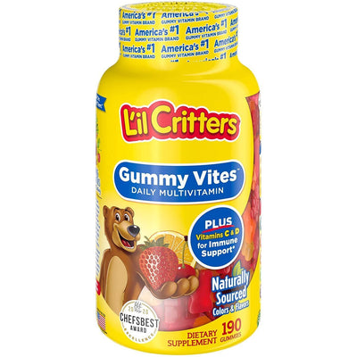 L'il Critters Gummy Vites Compléments Alimentaires Gélifiés Multivitamines