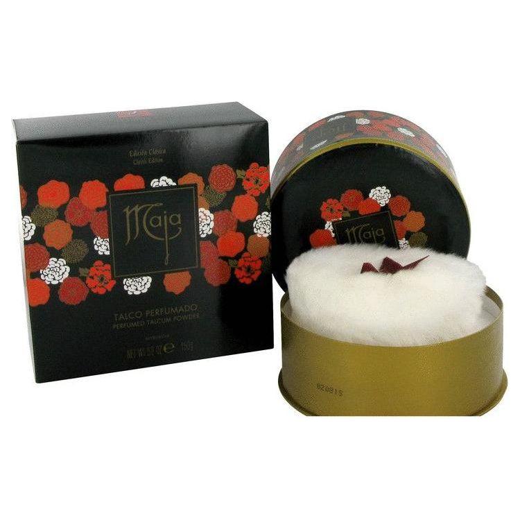 Maja Talcum Dusting Powder with Puff for Women - 5.3 oz