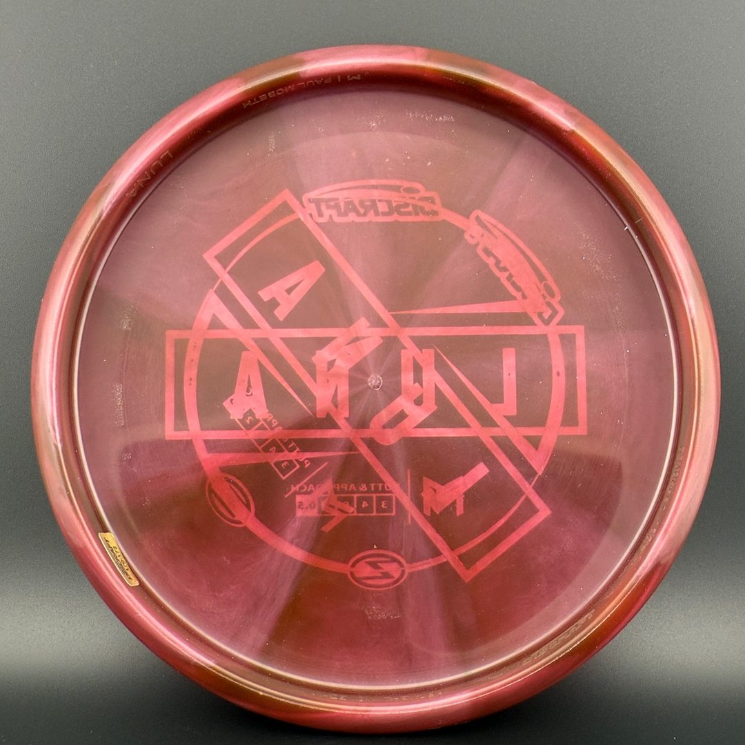 Z Swirl Luna - Stock Z Stamp - Misprint