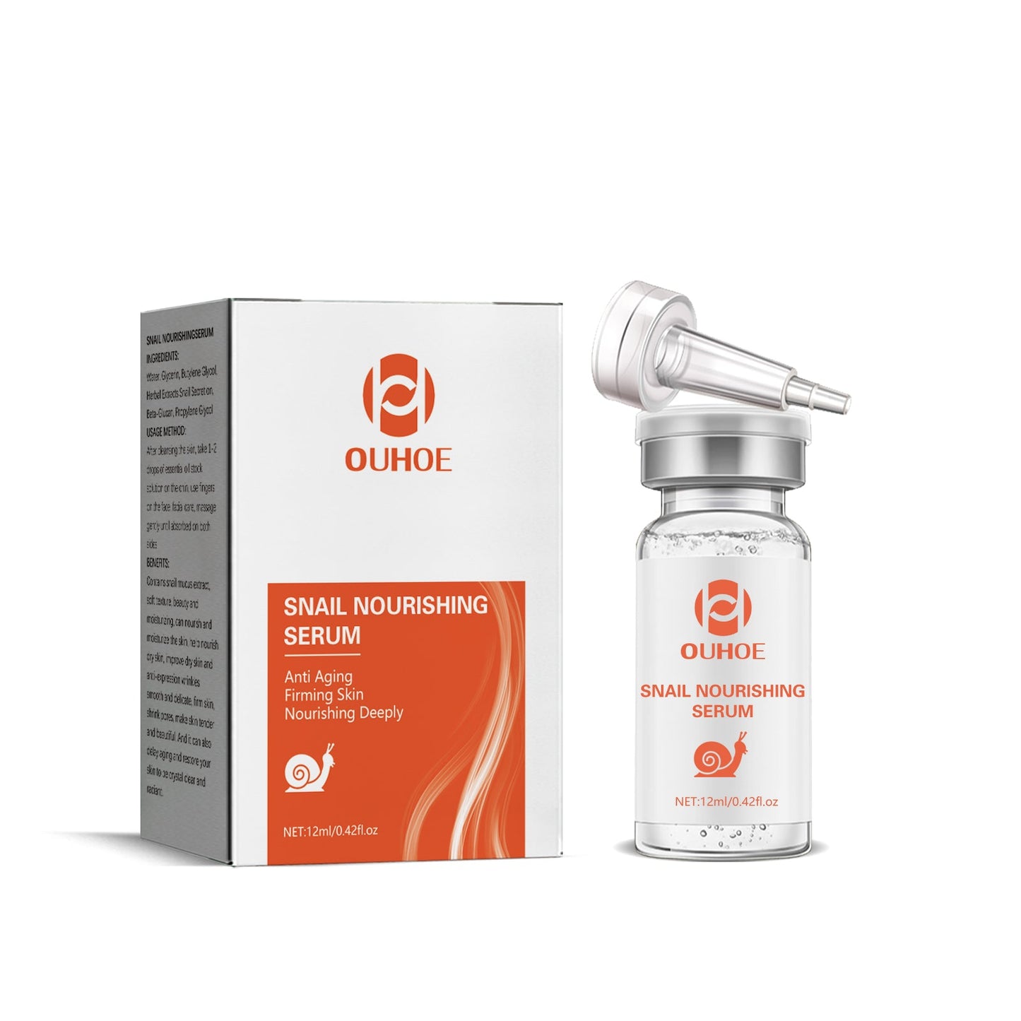Snail Nourishing Repair Essence for Radiant Skin