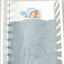 Knitted Solid Color Duvet Cover for Infants and Young Children