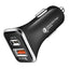 PD car charger TYPE-C fast charging car charging head CE certified 18W charger QC3.0 - Korvel