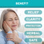Clear Ear Support Elixir, Relieve Tinnitus Ear Discomfort Inner Ear Obstruction Clean Ear Health Care Solution - Korvel