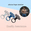Silicone Finger Trainer Wrist Tensor Finger Grip Strength Trainer for Hand Strength Training - Korvel