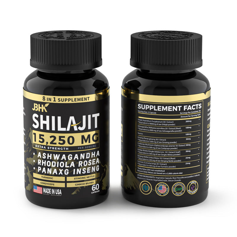 Shilajit Capsules Resin - Korvel