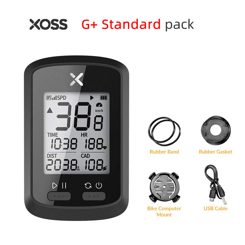 Computadora GPS para Ciclismo Walker XOSS G+ - Velocímetro Premium