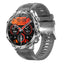 AK75 Smart Watch Flashlight  Men Outdoors Sports Fitness Tracker 700mah Large Battery BT Calling LED Light Smartwatch - Korvel