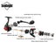 SeaKnight AXE Saltwater Spinning Fishing Reel 6.2:1 11BB 2000H 3000H 4000H Full Metal Body Anti-Corrosion Sea Carp Fishing Wheel - Korvel