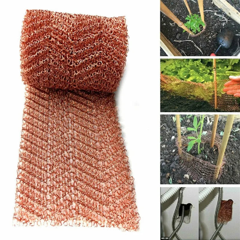 1Pcs 3m/6m Copper Wire Mesh House Copper Electromagnetic Wave Shielding Network Signal Shielding Network Radiation Protection - Korvel