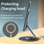 Rotatable foldable portable wireless charging desktop magnetic phone holder aluminum alloy magsafe holder - Korvel