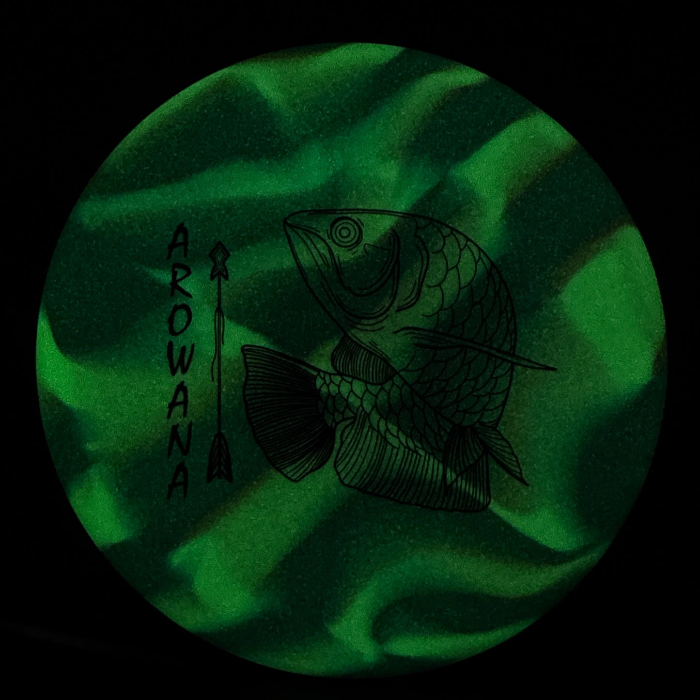 glO-G Arowana - Seafoam Disc Golf Putter
