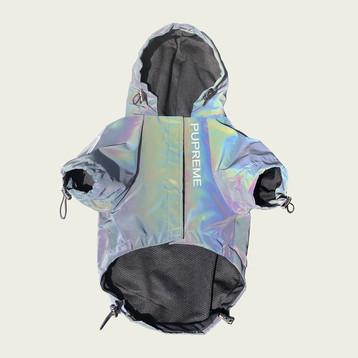Windproof and Rainproof North Dog Face Dog Large Dog Raincoat Dog Pet Stormtrooper Coat - Korvel