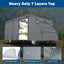 Umbrauto RV Cover Class C Upgraded 7 Layers Anti-UV Top Panel Motorhome Cover，Gray - Korvel