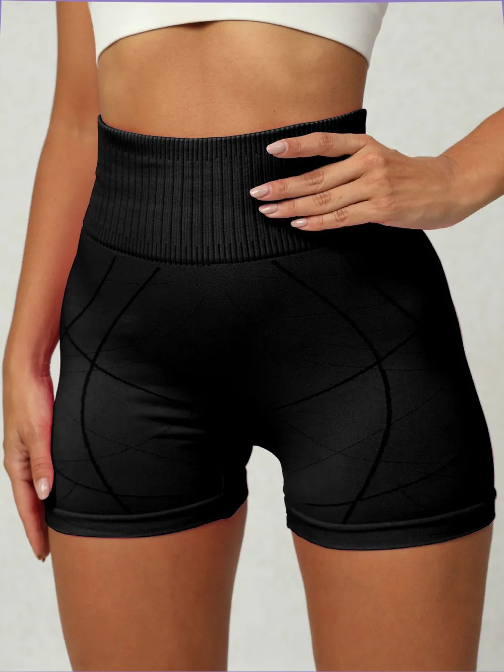 High Waist Active Shorts - Korvel