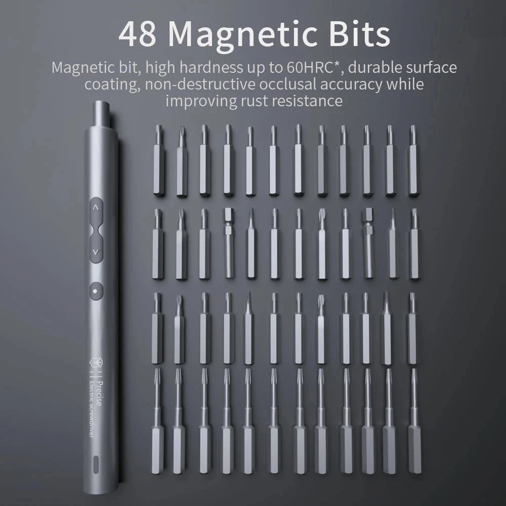 Electric Screwdriver 62/28/120pcs IN 1 Screwdriver Set Large Capacity Power Screwdriver Multi-accessory Precision Power Tools - Korvel