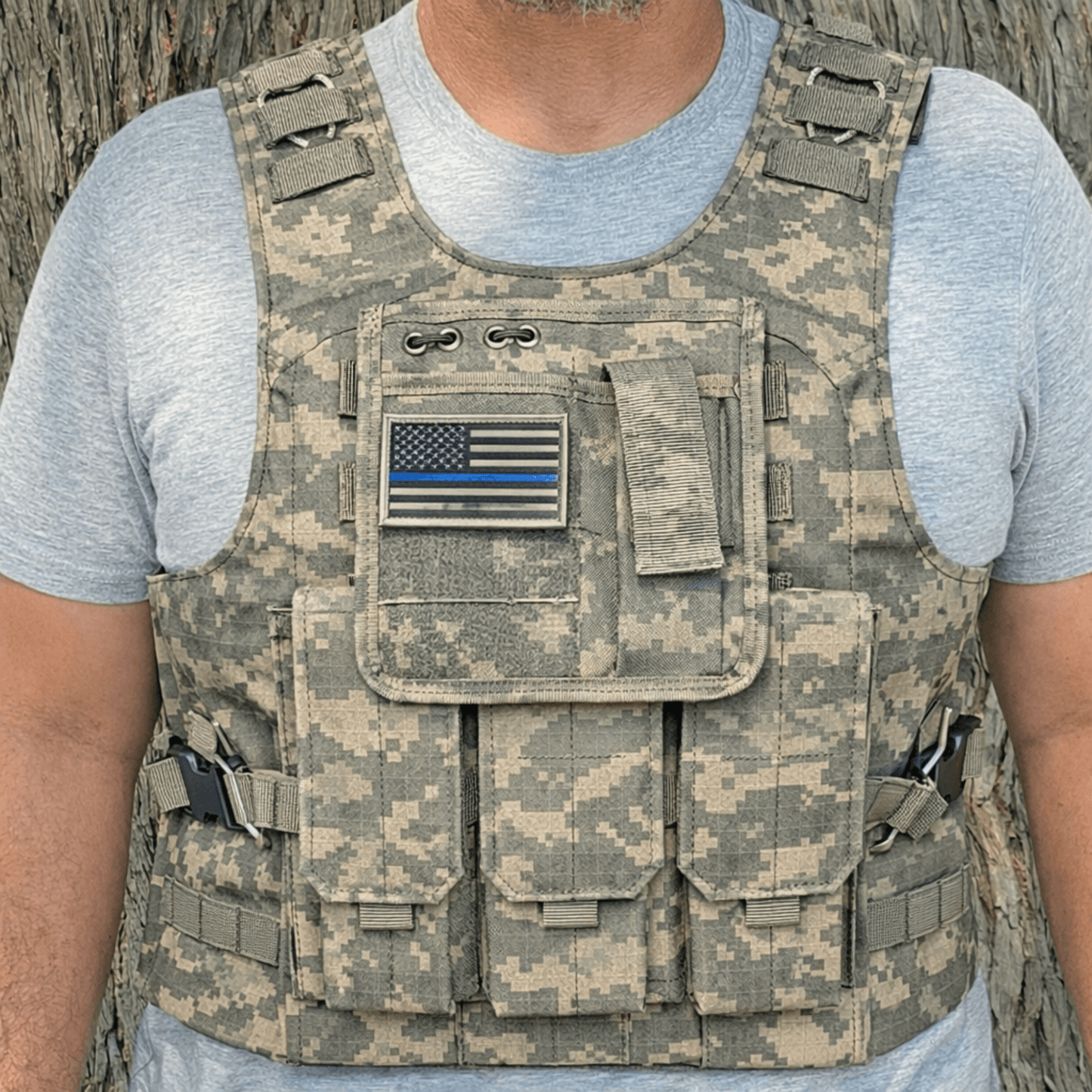 Chaleco Portaplacas Táctico Militar XGear