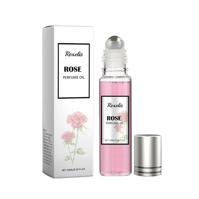Women's Pheromone Ball Rose Perfume Natural Fresh Light Lasting Fragrance Portable Dating Atmosphere Perfume - Korvel