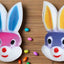Edible Bunny Faces - 2-1/4" - Bulk Pack of 96