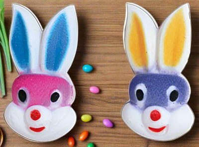 Edible Bunny Faces - 2-1/4" - Bulk Pack of 96