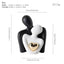 Creative couple figure decoration Newlywed home decoration Lover sculpture decoration figure desktop living room bookshelf decor - Korvel
