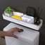 Suction Cup Bathroom Rack - Nail-Free & Drill-Free