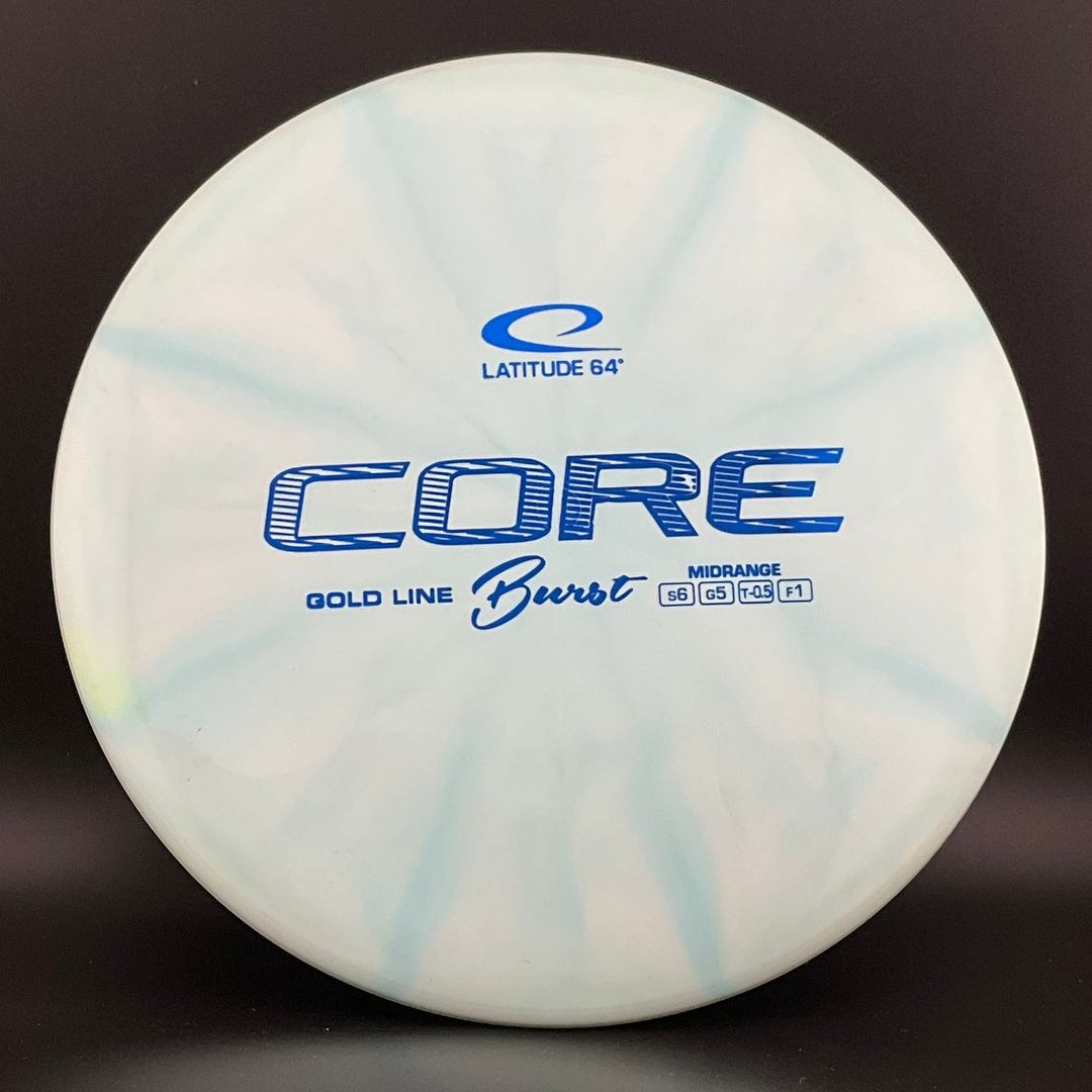 Gold Burst Core Disc Golf Midrange Driver - Rare Edition