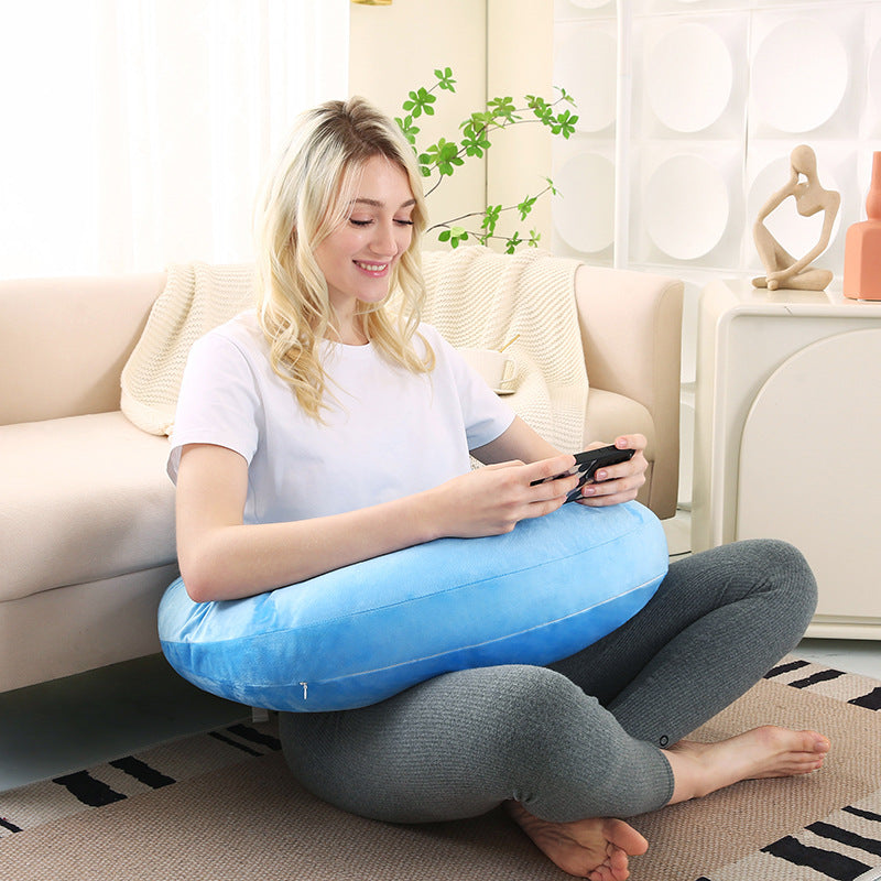Premium Reading Pillow with Arm Support - Portable & Skin-Friendly