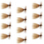 Hornberg Classic Trout & Bass Fly Set - 12 Premium Flies, Size 10 - Korvel