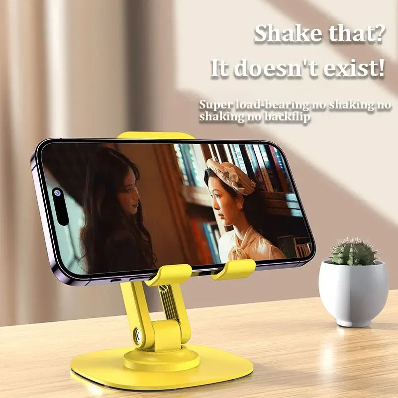 Rotating phone stand foldable desktop TV show lazy person tablet phone support stand - Korvel