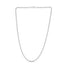Chaîne à perles en or blanc 14 carats (2,50 mm)