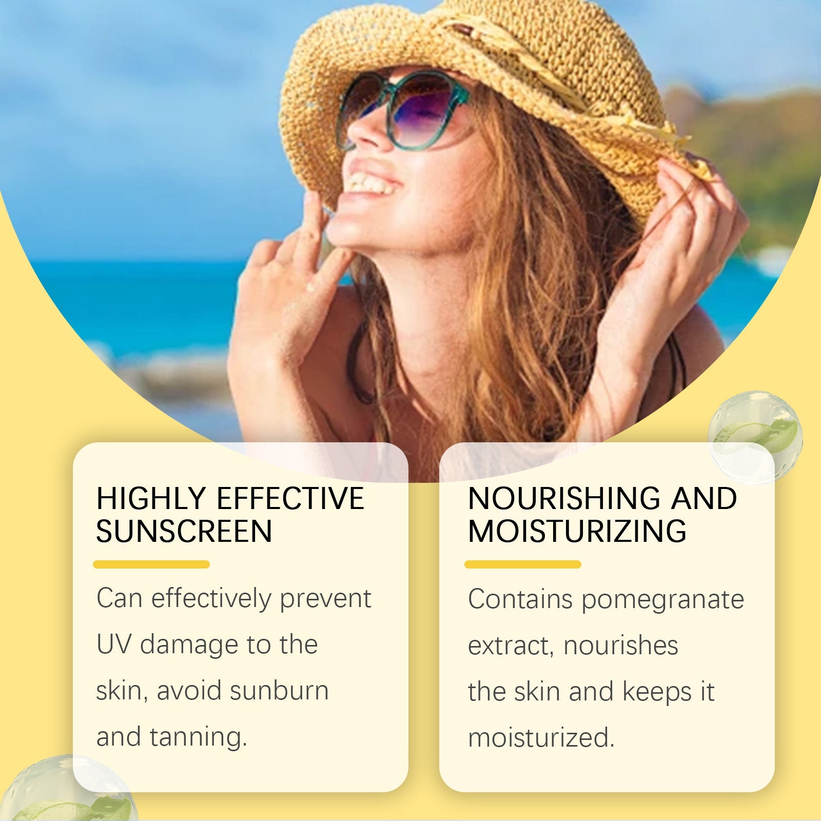 Protection Spray, Summer Outdoor Skin Protection Spray Moisturizing, Refreshing And Non-Greasy Skin Protection Spray - Korvel