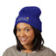 Bonnet tricoté brodé très légal et très cool
