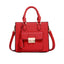 Women's Urban Minimalist Crossbody Handbag in Chinese Red