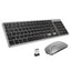 Charging Bluetooth the third mock examination wireless keyboard two zone digital mouse set for iPad game mute office - Korvel