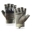 Tactical half-finger gloves men's soft shell protective microfiber special forces military fans sports cycling outdoor - Korvel