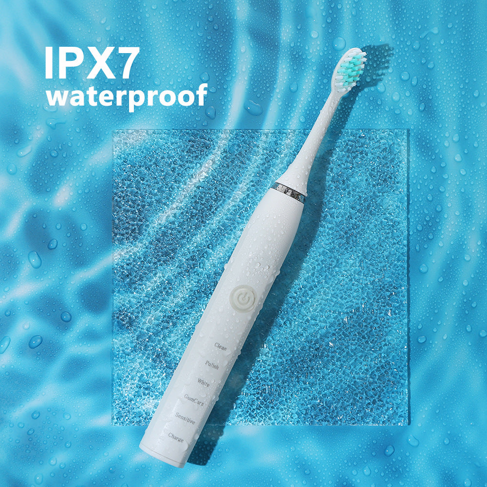 Smart Sonic Electric Toothbrush 5 Modes 4 Gears Tooth Cleaning Home USB Charging Adult Toothbrush Set - Korvel