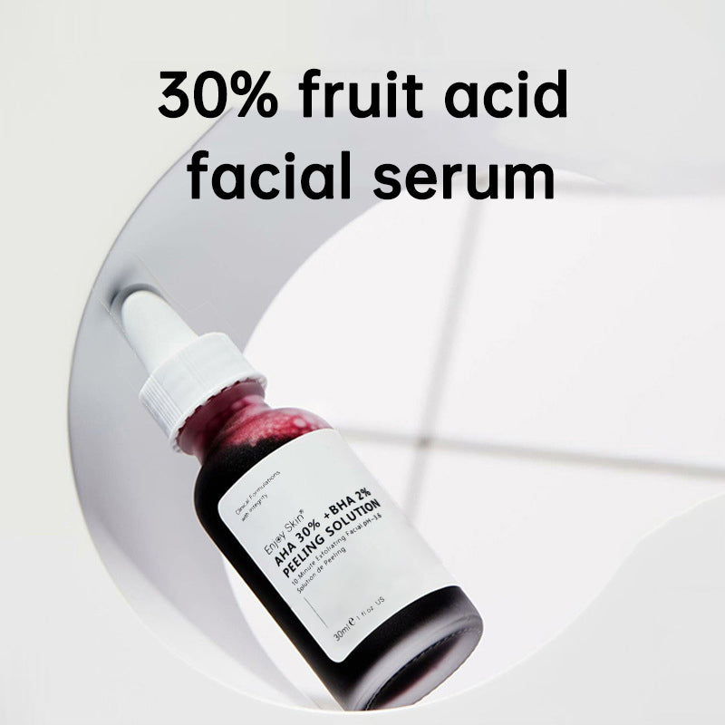 Hot Sell Natural Organic AHA 30% BHA 2% Serum Deep Peeling Exfoliating Solution Skin Facial Serum - Korvel