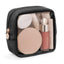 Premium Leather Transparent Cosmetic Bag for Travel