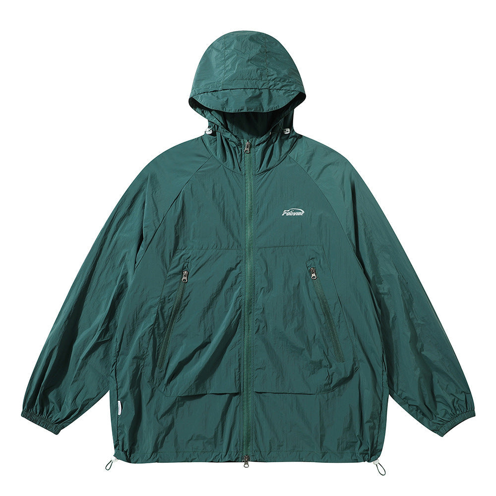 Men's Windproof Waterproof Shell Jacket
