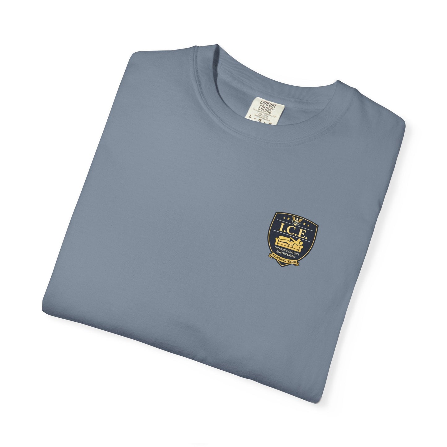 I.C.E. Badge T-Shirt | Institute of Cozy Excellence Tee