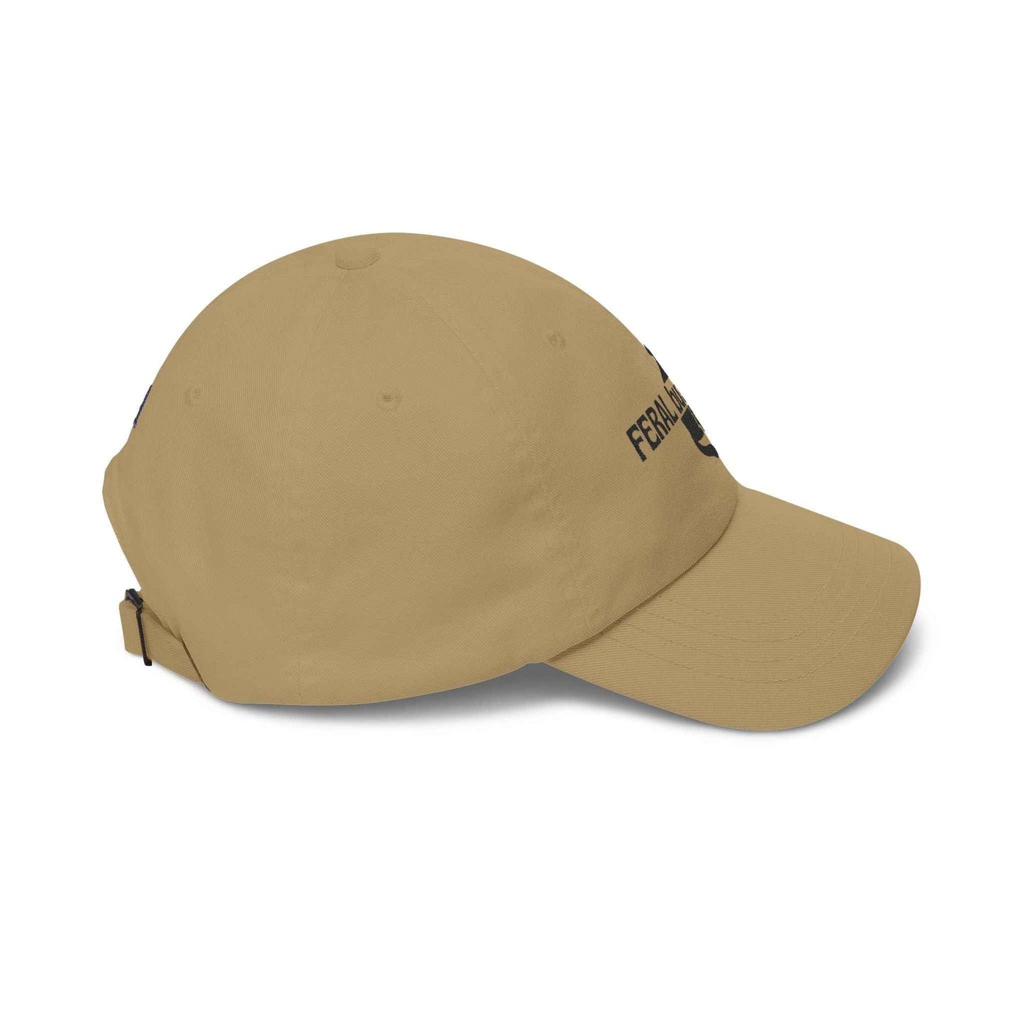 Gorro de gato salvaje pero educado – Gorra bordada para papá
