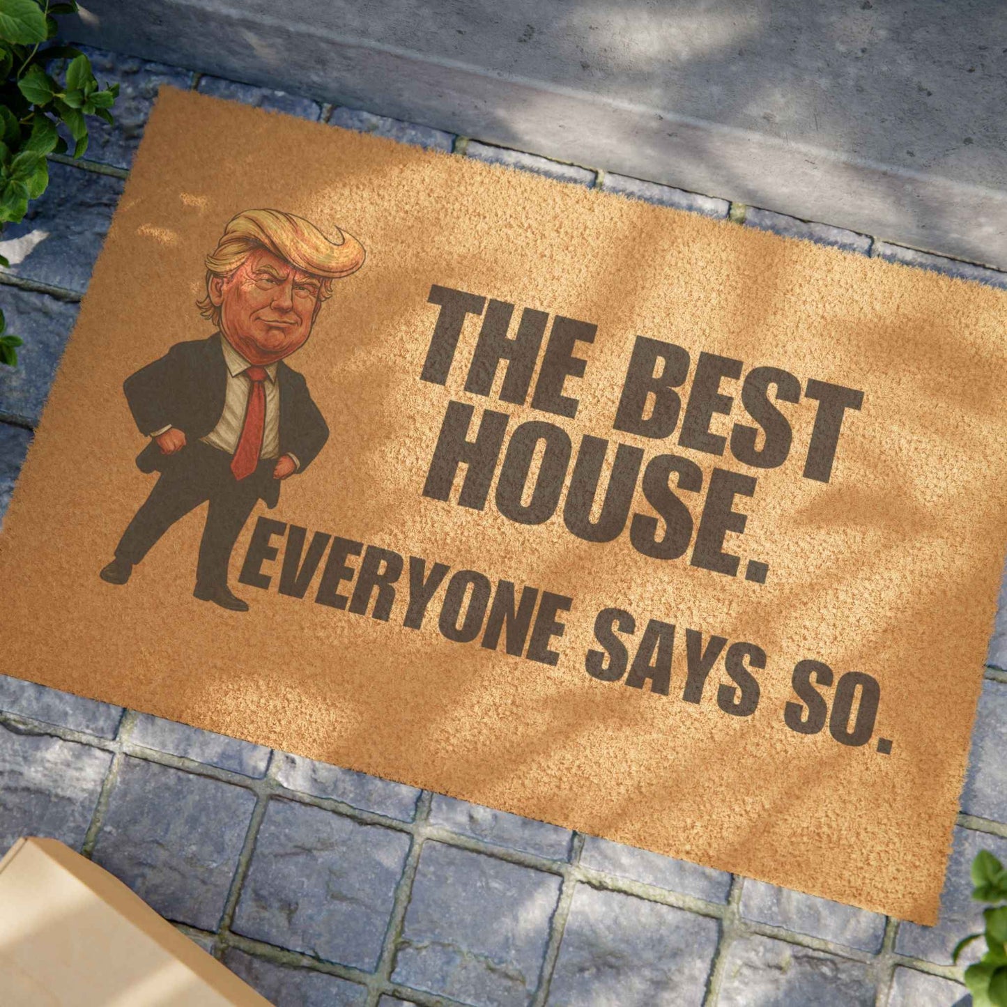 The Best House Doormat – Parody Welcome Mat