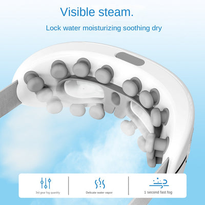 Eye Care Instrument Humidifying Steam Moisturizing Eye Massager Eye Mask Heat Vibration Children's Eye Massager - Korvel